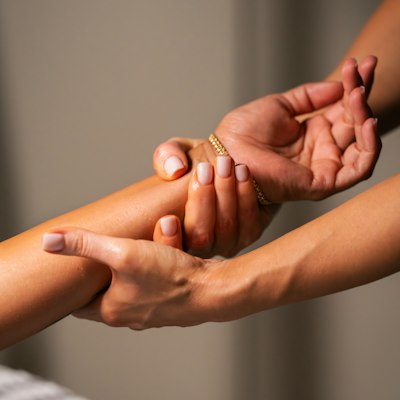Gentle hands-on treatment for the forearm